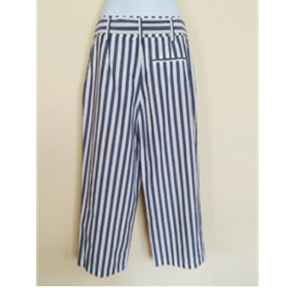 ZARA BASIC NEW STRIPES SUMMER PANTS SIZE XS - Picture 2 of 2